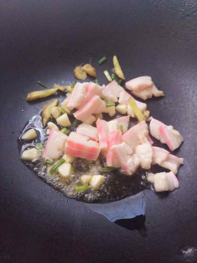 西红柿豆干炒肉片步骤7