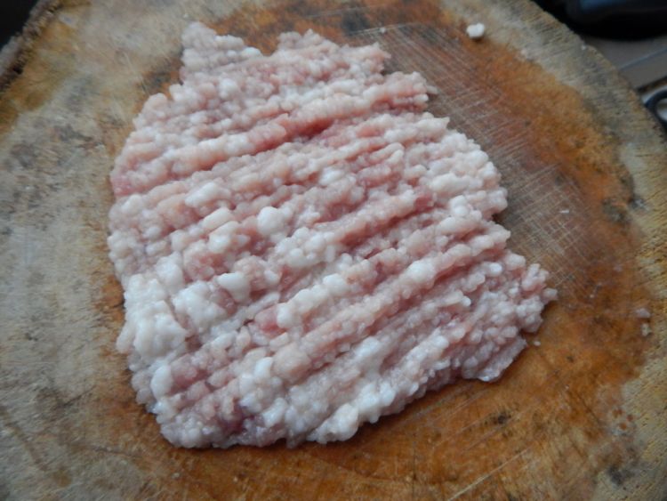 咖喱肉末豆腐步骤1