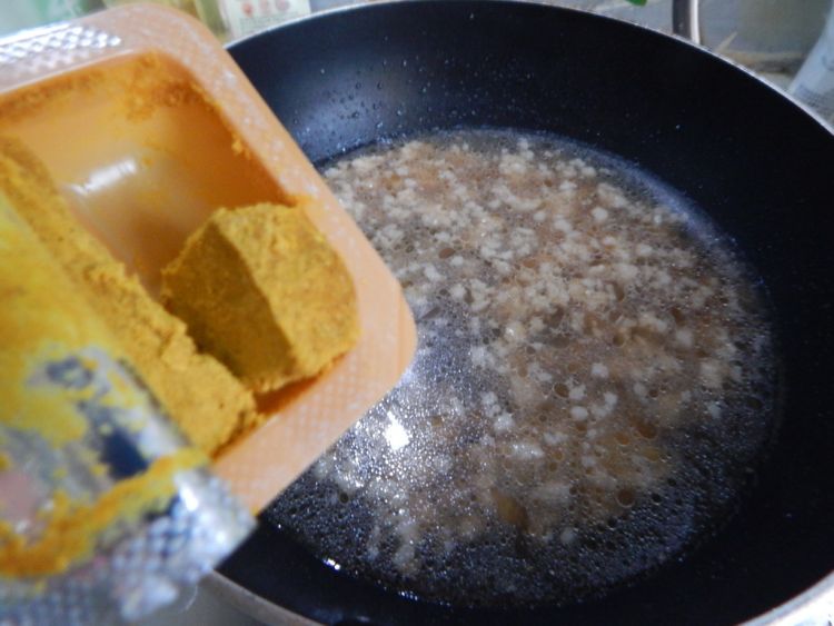 咖喱肉末豆腐步骤8