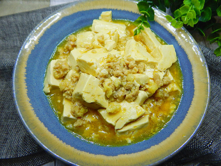 咖喱肉末豆腐步骤15