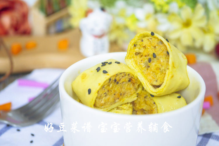 蛋卷肉肠步骤17