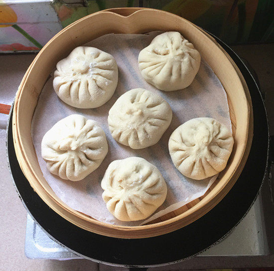 香辣酸菜肉包步骤21