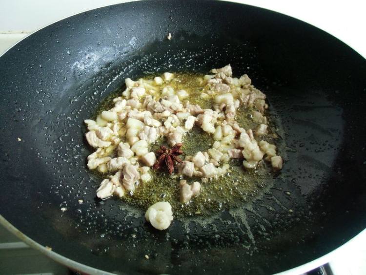 豆角炸酱面步骤4