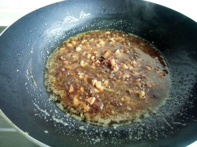 豆角炸酱面步骤6