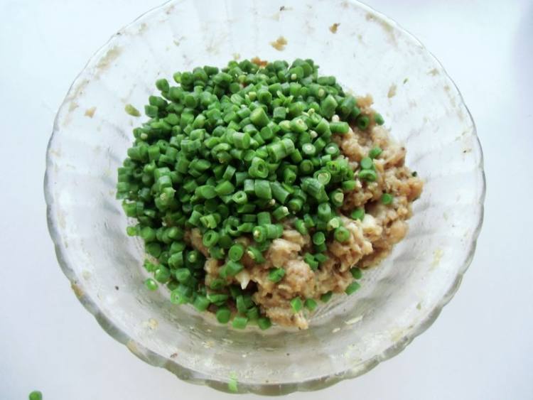 豇豆猪肉饺子步骤7