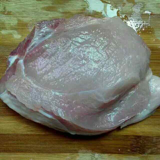 爆炒肉片步骤1