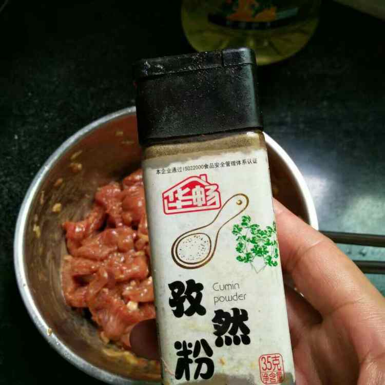 爆炒肉片步骤7