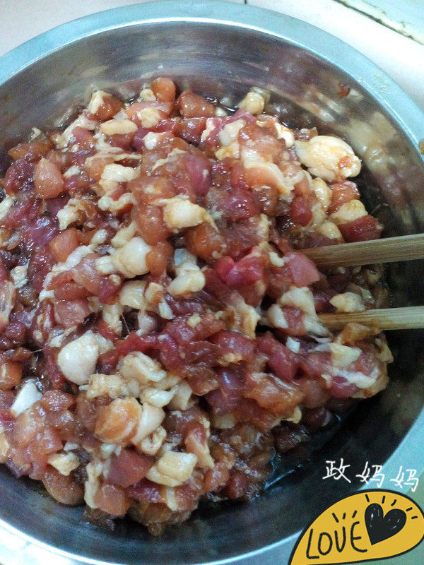 包菜锅贴步骤1