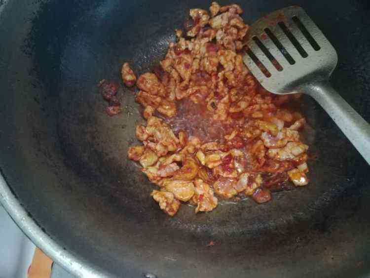 苦瓜肉片步骤5
