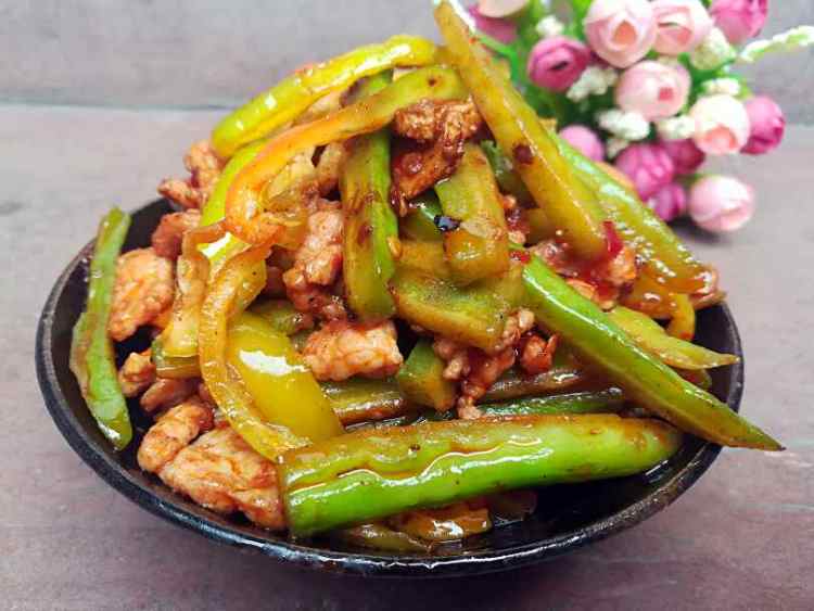 苦瓜肉片步骤12