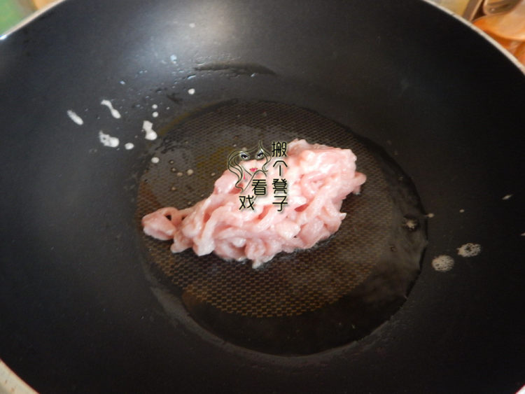 笋尖炒肉步骤3