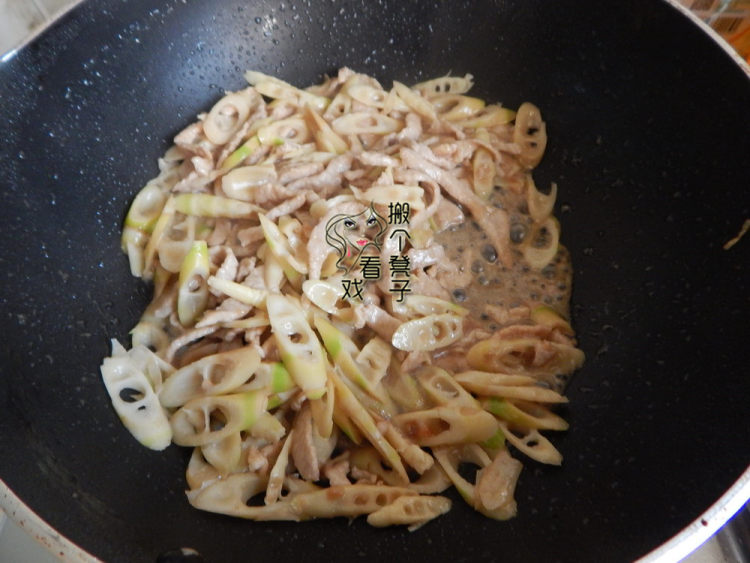 笋尖炒肉步骤10
