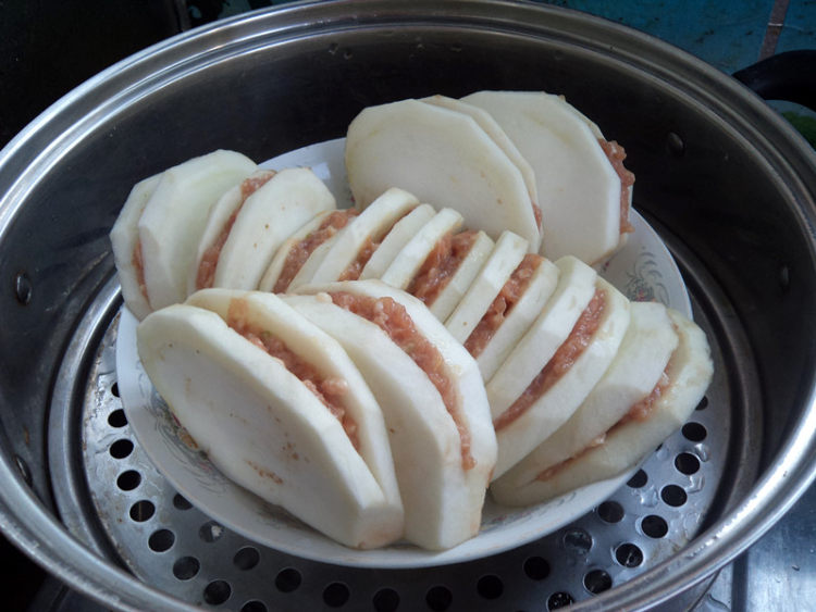 蒸茄夹步骤6