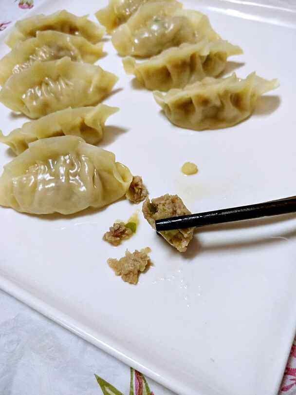 蒸葱饺子步骤11