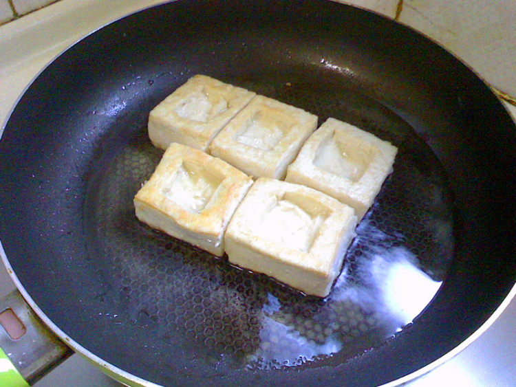 蒸酿豆腐步骤3
