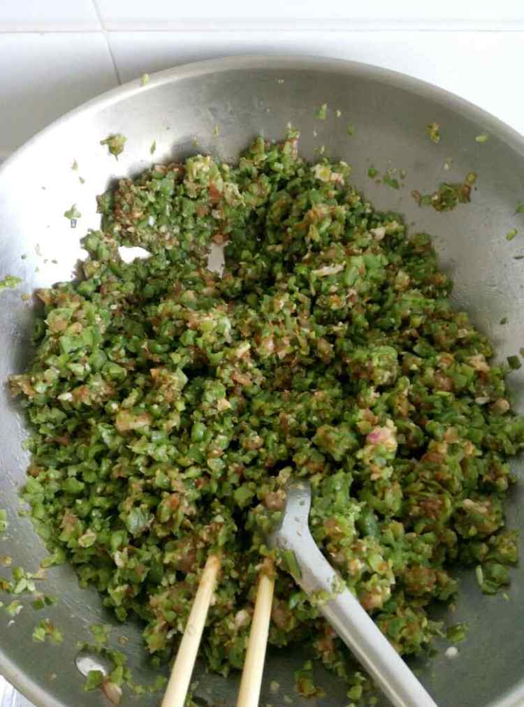 豆角包子步骤8