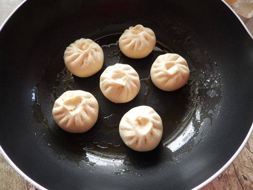 荠菜生煎包步骤14