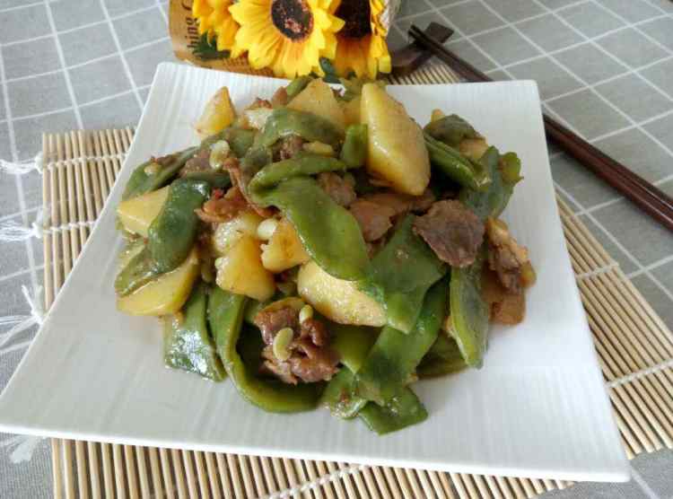 豆角猪肉炖土豆步骤11