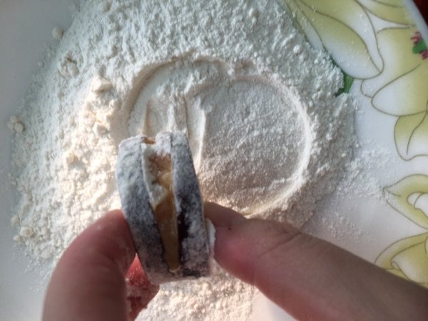 煎酿茄盒步骤7