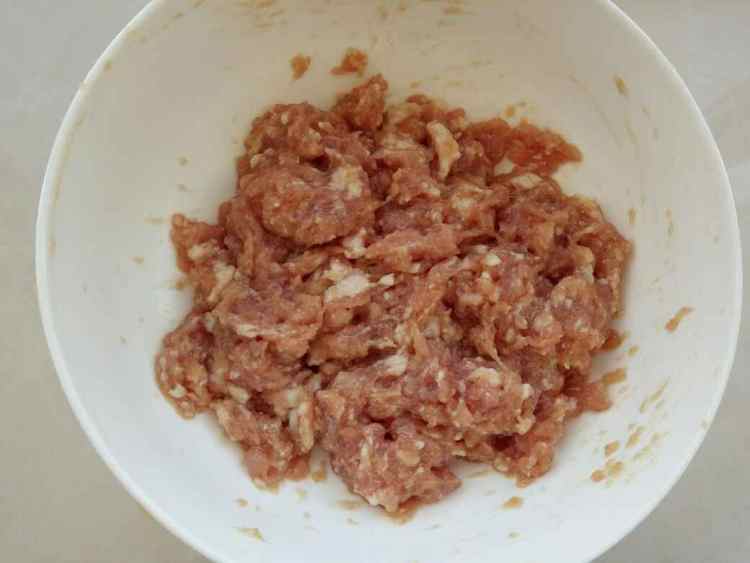 鲜肉小葱馄饨步骤2