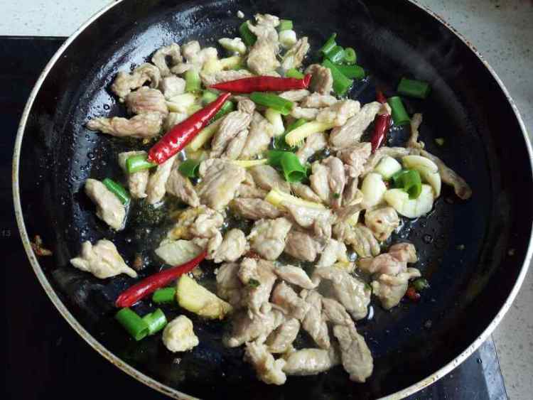 豆角小炒肉步骤5