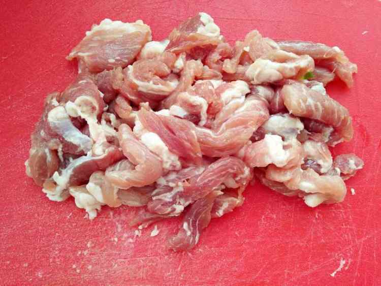 豆角小炒肉步骤3