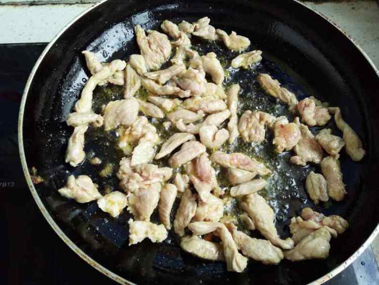 豆角小炒肉步骤4