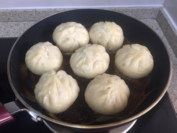 猪肉煎包步骤22