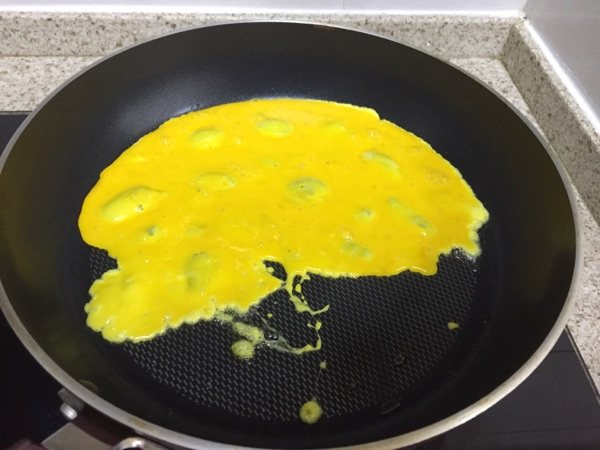 鸡蛋炒年糕步骤5