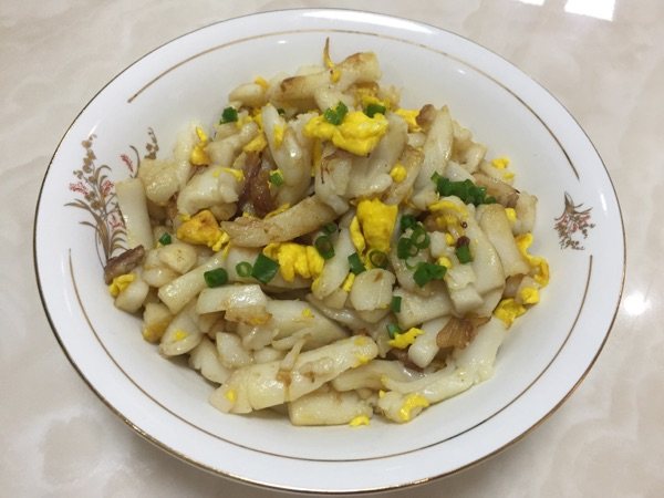 鸡蛋炒年糕步骤15