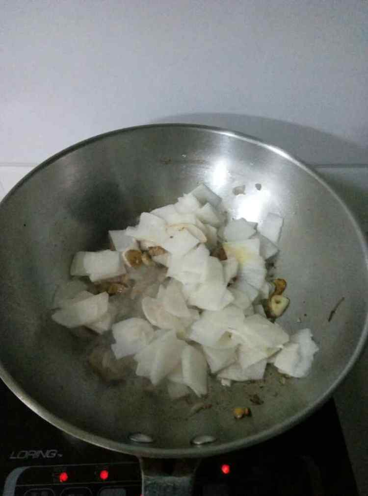 凉薯炒肉步骤6