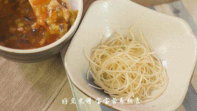 茄丁打卤面步骤16