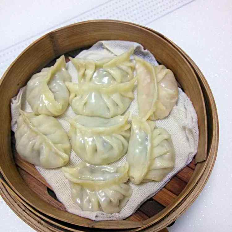 香菇豆角蒸饺步骤9