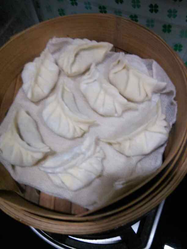 香菇豆角蒸饺步骤8
