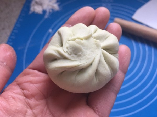 菠菜肉包子步骤19