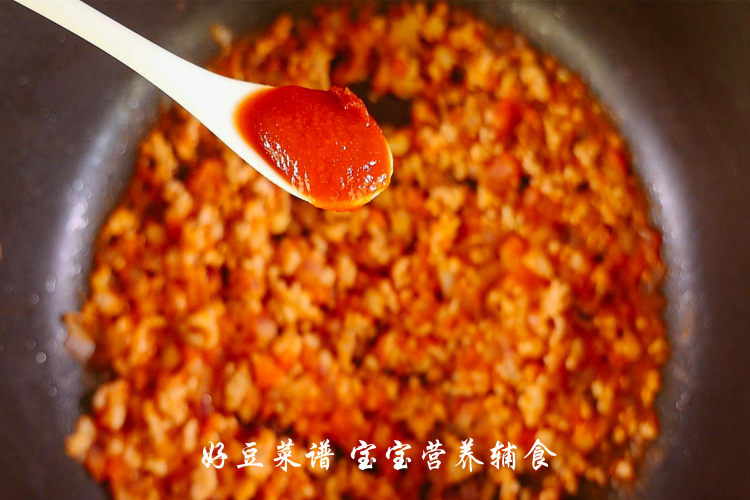 番茄肉酱面步骤12