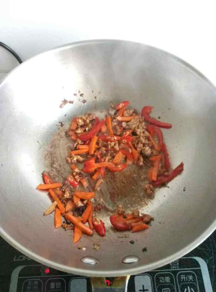 肉末苦瓜炒步骤7