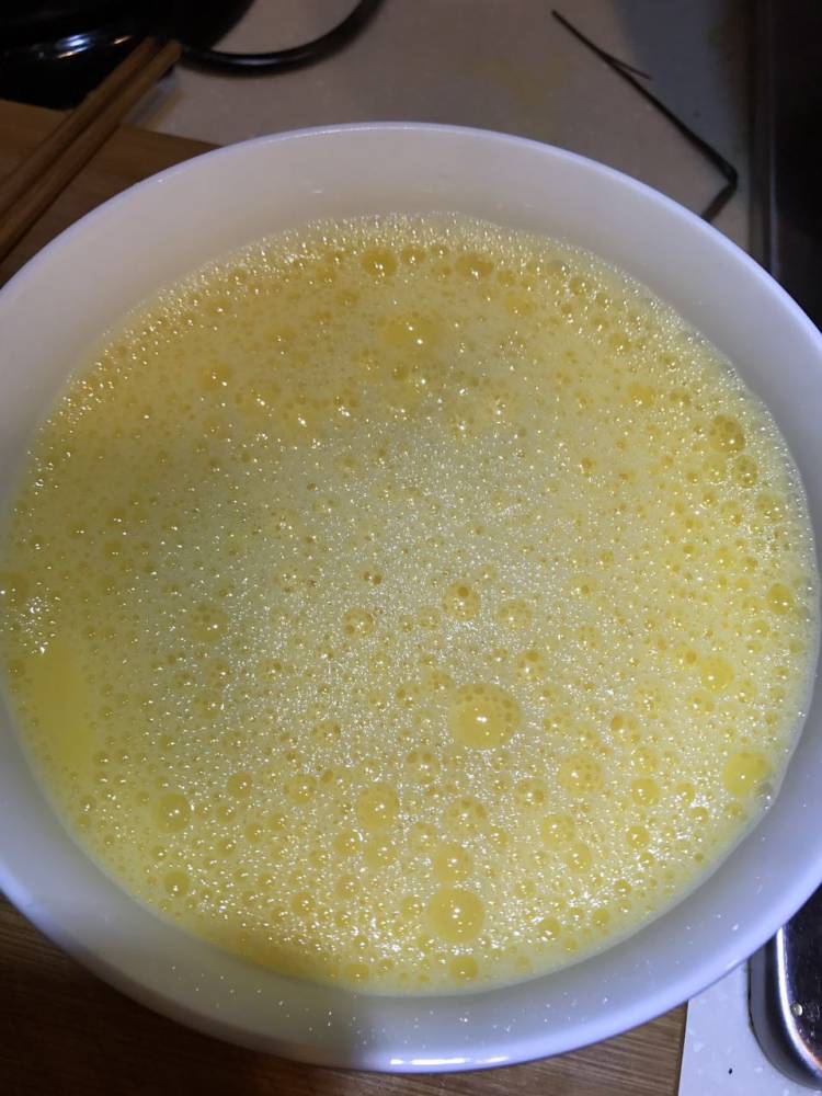 香菇肉沫蒸鸡蛋步骤3