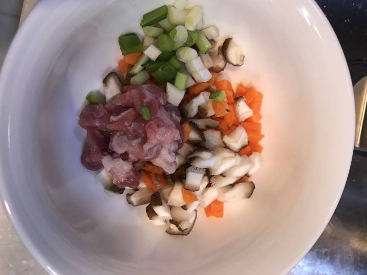 香菇肉沫蒸鸡蛋步骤6