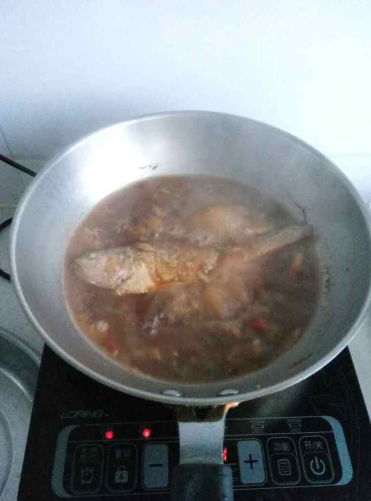 肉末榨菜烧黄花鱼步骤10