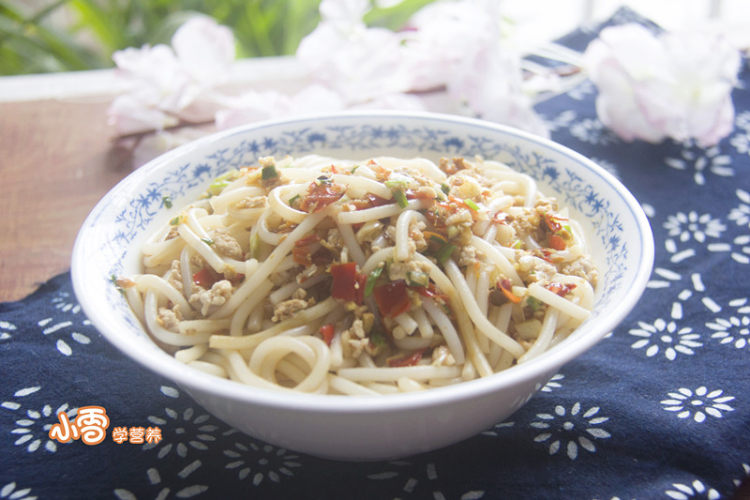 肉沫干拌粉步骤7