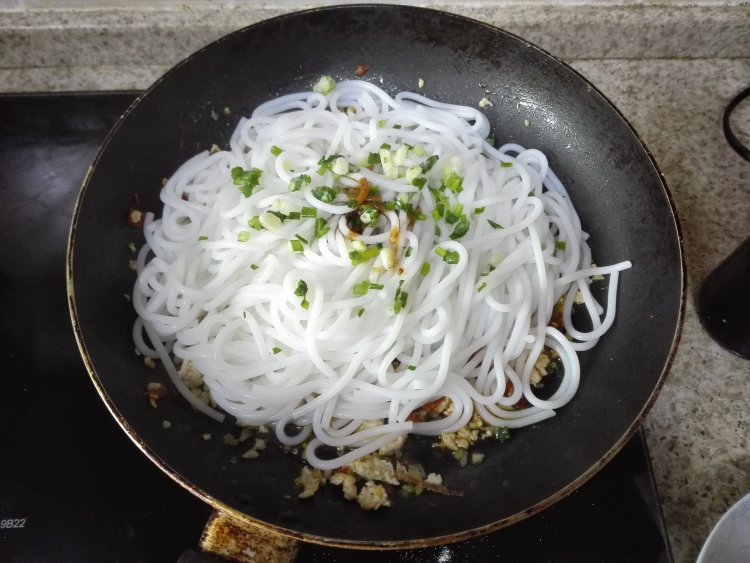 肉沫干拌粉步骤6