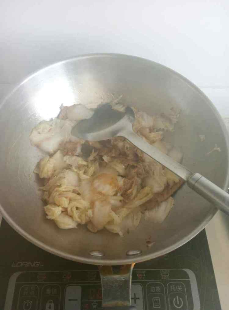 白菜干豆腐炖粉条步骤4
