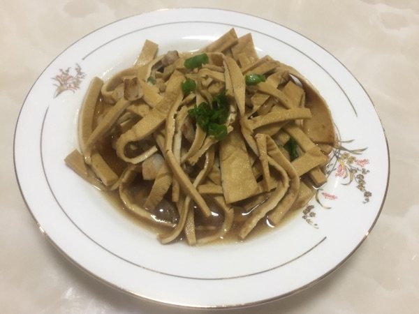 五香豆腐丝炒肉步骤10