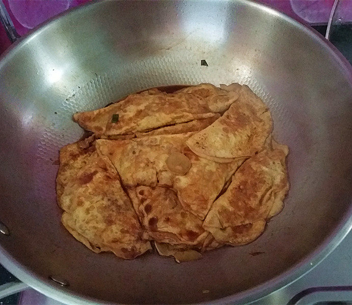 烩蛋饺步骤12