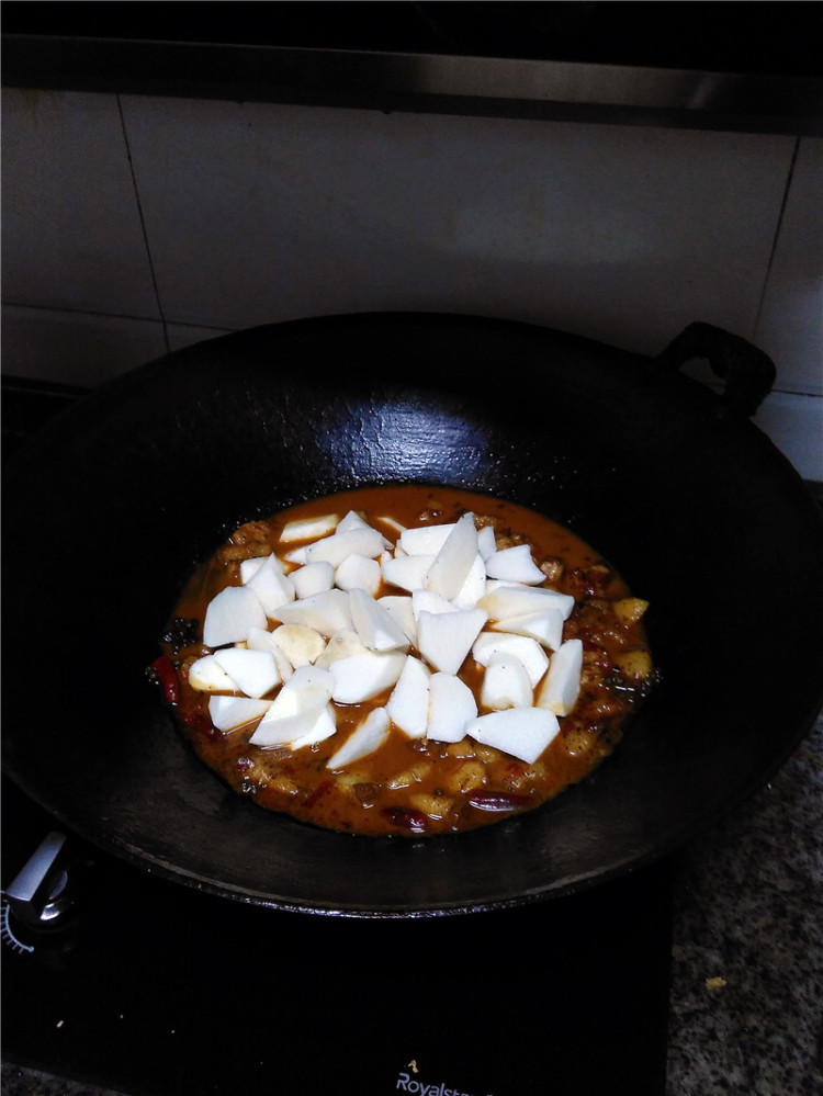 山药红烧肉#本味家乡步骤11