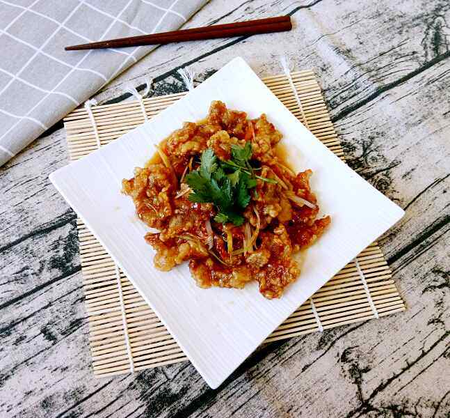锅包肉#本味家乡菜#步骤16