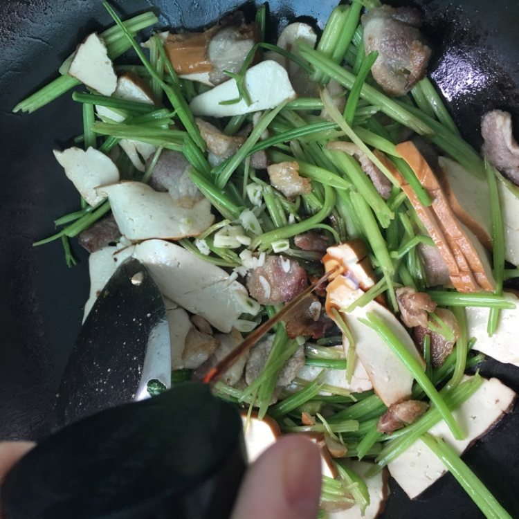 攸县香干炒肉步骤10