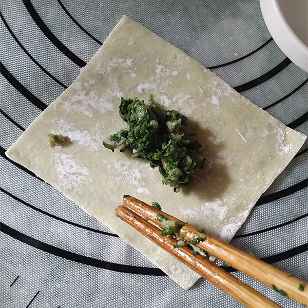 荠菜猪肉大馄饨#本味步骤9
