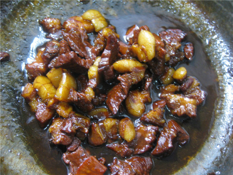 红烧肉#非转基因金龙步骤8